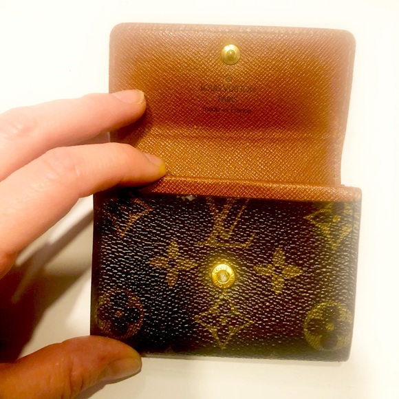 Louis Vuitton Handbags - Authentic Louis Vuitton Monogram Flat Coin Case Wallet